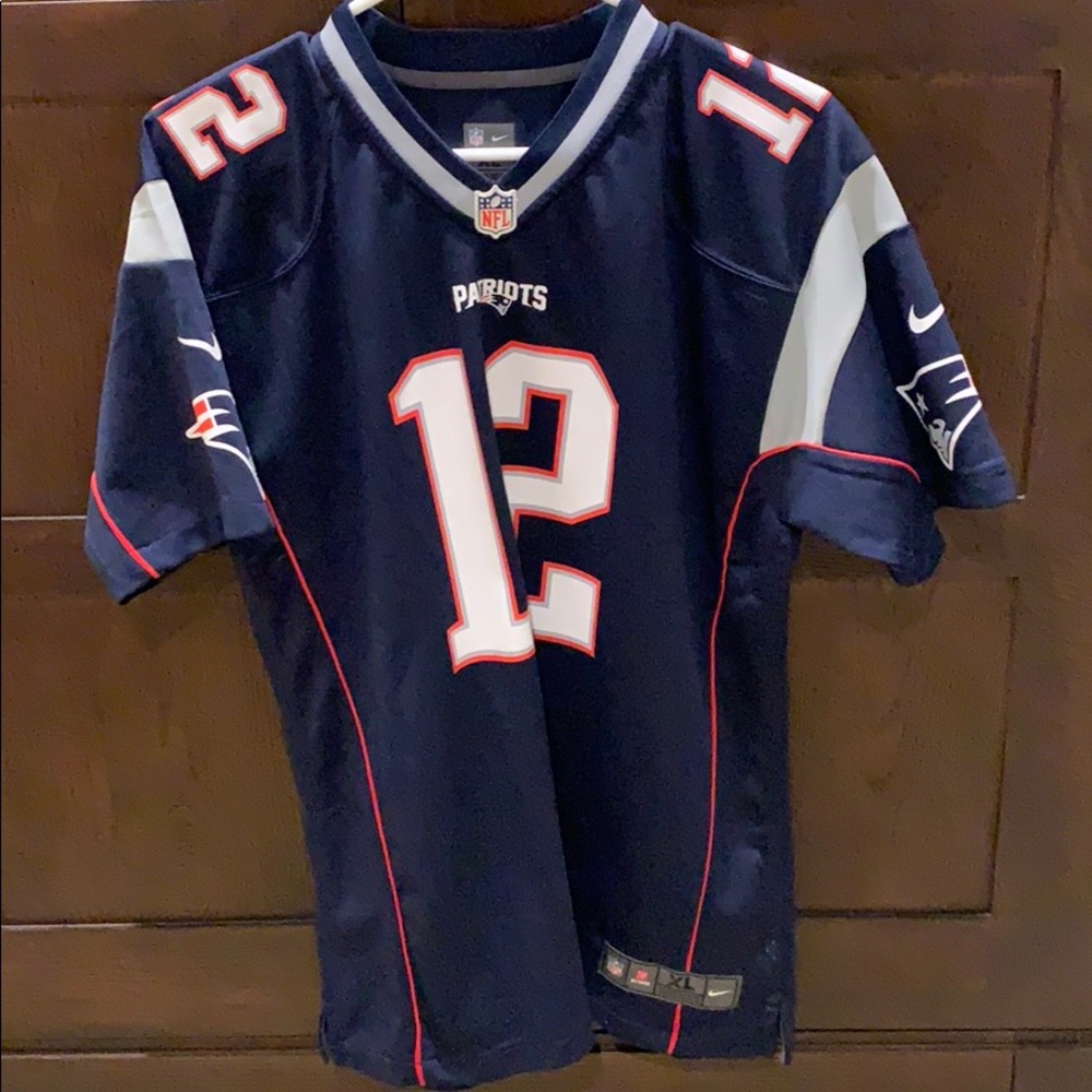 Youth Nike NFL Patriots Football Jersey XL